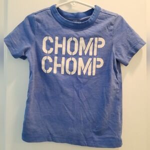 3t Oshkosh B'gosh blue t-shirt shark Vacation Spring Break beach shore pool lake